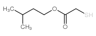 iso-amyl thioglycolate Structure
