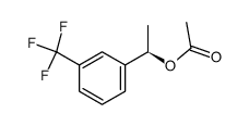 (R)-O-acetyl-1-(3'-(trifluoromethyl)phenyl)ethanol Structure