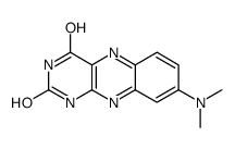 8-(dimethylamino)-1H-benzo[g]pteridine-2,4-dione结构式