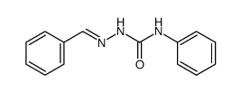 benzaldehyde-N(4)-phenylsemicarbazone结构式