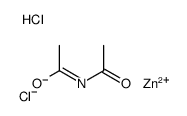 Zinc diacetamide chloride structure