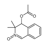 (3,3-dimethyl-2-oxido-4H-isoquinolin-4-yl) acetate结构式