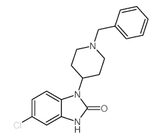 1-(1-苄基哌啶-4-基)-5-氯-1H-苯并[d]咪唑-2(3h)-酮结构式