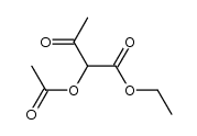 2-acetoxy-acetoacetic acid ethyl ester结构式