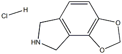7,8-二氢-6H-[1,3]二氧戊环并[4,5-E]异吲哚盐酸盐结构式