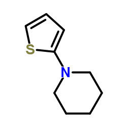 N-(2-噻吩基)哌啶结构式