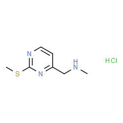 N-甲基-1-(2-(甲硫基)嘧啶-4-基)甲胺盐酸盐图片
