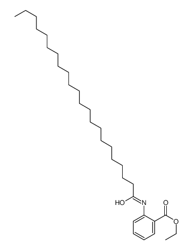 乙基 N-二十二烷酮-邻-氨基苯甲酸酯结构式