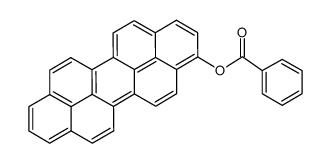 1-Benzoyloxy-peropyren结构式