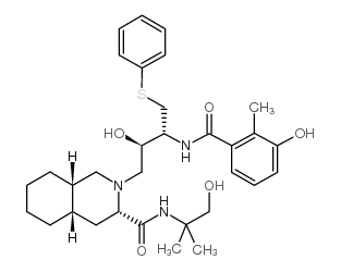 奈非那韦羟基叔丁酰胺图片
