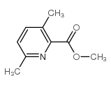 Methyl 3,6-dimethylpicolinate Structure