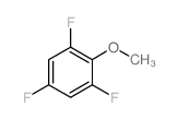 1,3,5-三氟-2-甲氧基苯结构式