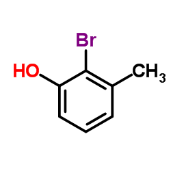 2-溴-3-甲基苯酚结构式