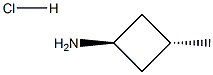 trans-3-methylcyclobutanamine;hydrochloride Structure