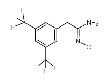 2-[3,5-双(三氟甲基)苯基]-n-羟基盐酸乙脒结构式