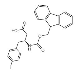 Fmoc-(S)-3-氨基-4-(4-碘苯基)丁酸图片