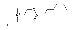 2-heptanoyloxyethyl(trimethyl)azanium,iodide结构式
