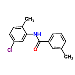 N-(5-Chloro-2-methylphenyl)-3-methylbenzamide结构式