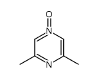 3,5-dimethyl-pyrazine-1-oxide结构式