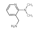 3-(Aminomethyl)-N,N-dimethyl-2-pyridinamine结构式