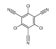 2,4,6-trichlorobenzene-1,3,5-tricarbonitrile Structure