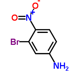 3-溴-4-硝基苯胺结构式