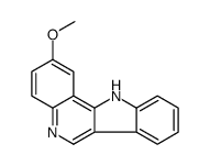 2-methoxy-11H-indolo[3,2-c]quinoline结构式