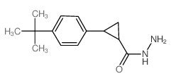 2-(4-tert-butylphenyl)cyclopropane-1-carbohydrazide Structure