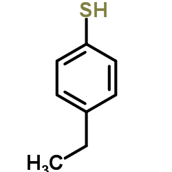 4-乙基苯硫酚结构式