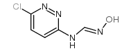 n-(6-chloropyridazin-3-yl)-n'-hydroxyiminoformamide Structure