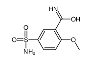 2-甲氧基-5-氨磺酰基苯甲酰胺-d3结构式