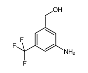 [3-amino-5-(trifluoromethyl)phenyl]methanol Structure