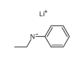lithium N-ethyl-N-phenylamide结构式
