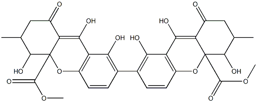 麥角黃酮酸结构式