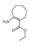ethyl 2-aminocycloheptene-1-carboxylate Structure