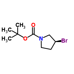 (R)-3-溴吡咯烷-1-羧酸叔丁酯图片