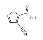 3-cyanothiophene-2-carboxylic acid Structure