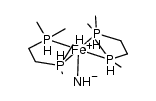 [(1,2-bis(dimethylphosphino)ethane)2Fe(H)(NH2)] Structure
