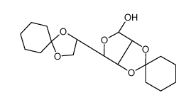 2,3:5,6-二-O-环亚己基-Alpha-D-甘露糖结构式