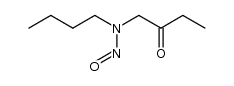 N-BUTYL-N-(3-OXOBUTYL)NITROSAMINE结构式