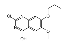 2-chloro-6-methoxy-7-propoxy-1H-quinazolin-4-one Structure