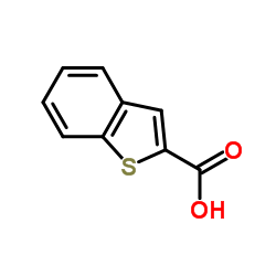 苯并噻吩-2-羧酸结构式