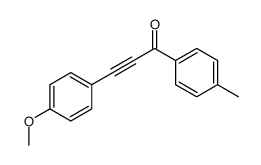 3-(4-甲氧基苯基)-1-(4-甲基苯基)-丙酮结构式
