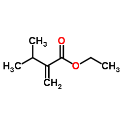 ethyl 2-isopropyl-acrylate结构式