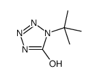 1-tert-butyl-2H-tetrazol-5-one结构式