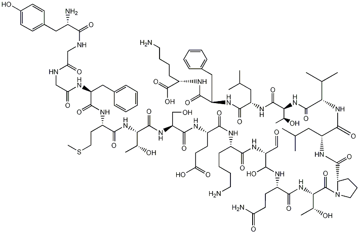 δ-内啡肽结构式
