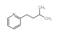 2-(3-甲基丁基)-吡啶结构式