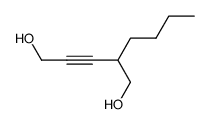 4-butyl-pent-2-yne-1,5-diol结构式