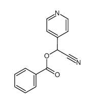benzoyloxy-[4]pyridyl-acetonitrile Structure