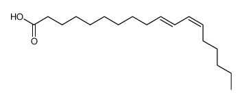 (10E,12Z)-10,12-Octadecadienoic acid Structure
